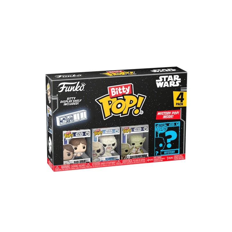 Bitty Pop! - Star Wars S2- Han Solo 4 Pack